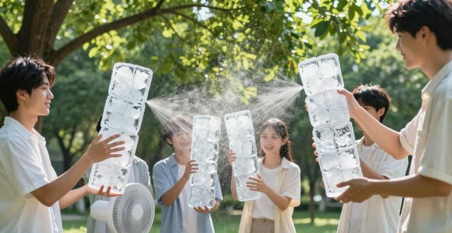 大冰块降温方法_滨江区夏季防暑降温大冰块_大冰块户外活动使用时长